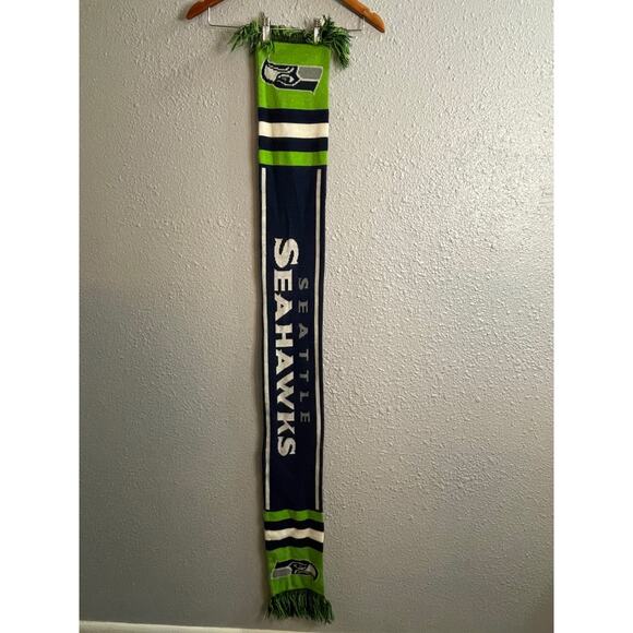 NFL Seattle Seahawks Knitted Fan Scarf - Picture 1 of 2
